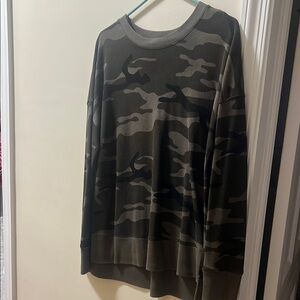 Camouflage sweater